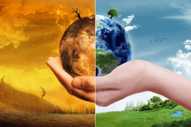مخاطر تغير المناخ على الأمن الإنساني (الحقوق الإنسانية)